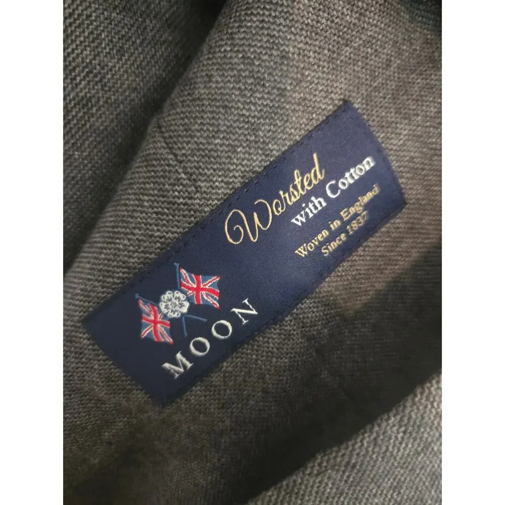 J.crew the ludlow suit jacket gray size 38R english cotton wool blend NWOT. - Picture 5 of 10